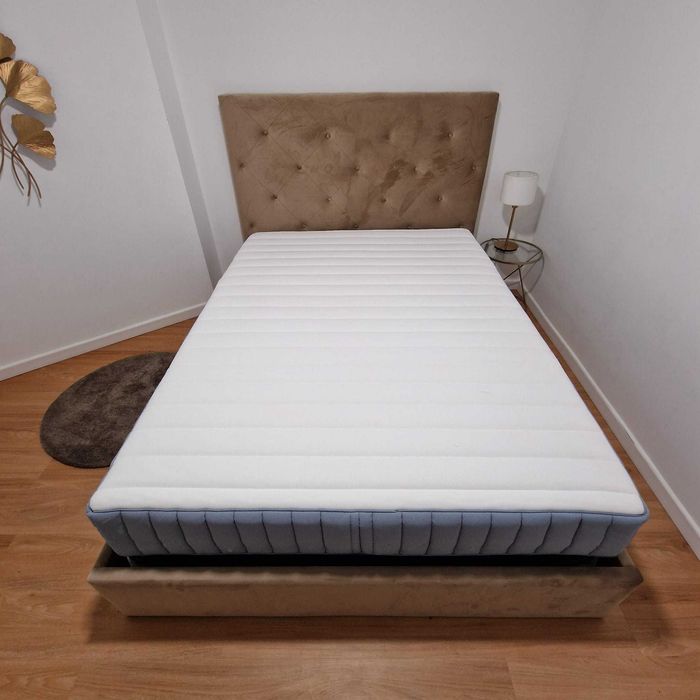 Camas de Casal Estofadas de Luxo 199€ Disp. em Várias Cores! 190x140m!