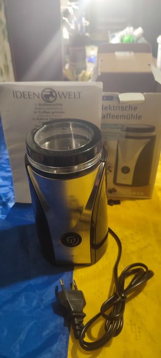 Электрическая кофемолка Ideenwelt 150W из Германии