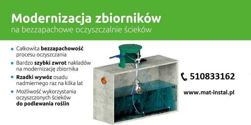 szambo,zmiana szamba na oczyszczalnię , ekologiczne, plastikowe