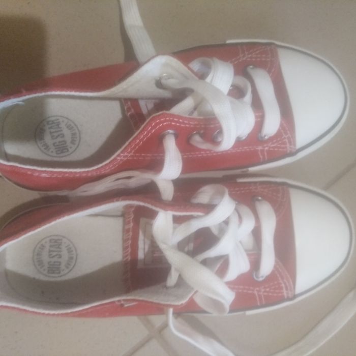 Trampki Big Star rozmiar 33 czerwone