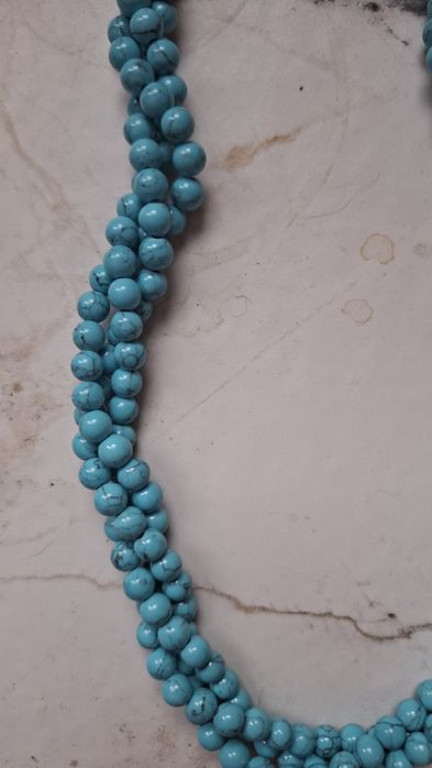 Бусы бирюза камень
