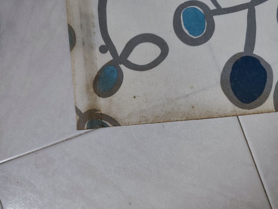 Estores de rolo com padrão 200x190