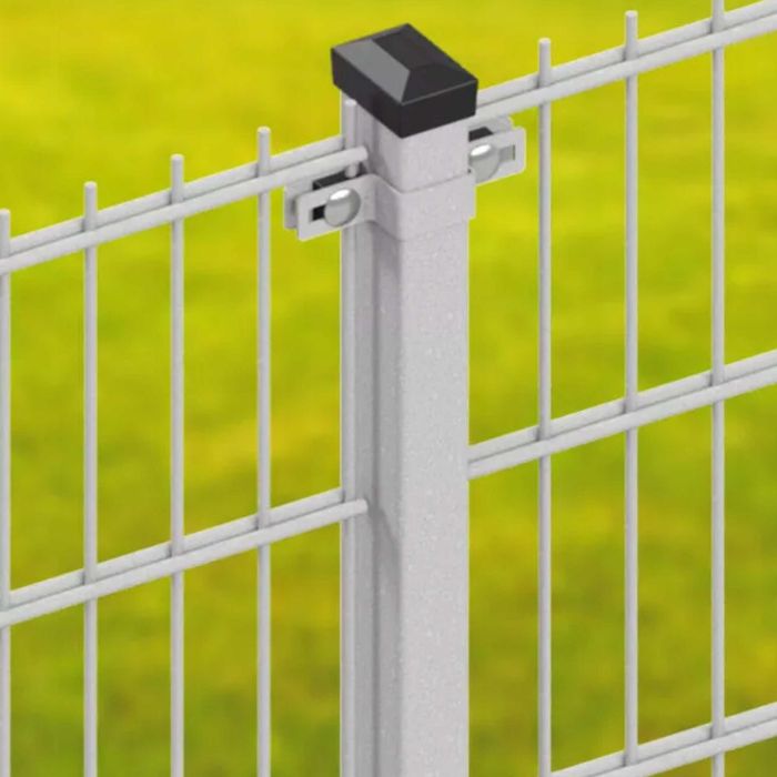 Ogrodzenie panelowe 183cm panel 2d 6/5/6 słupek obejmy Wysyłka