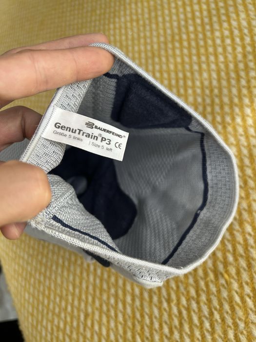 Opaska orteza na kolano Bauerfeind GenuTrain P3 5L