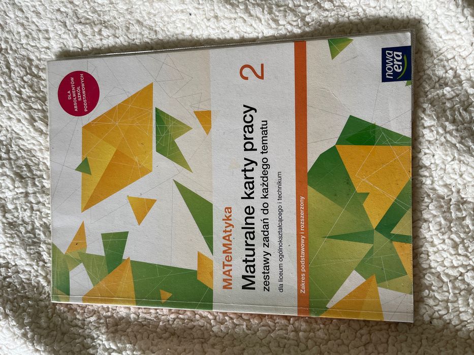 Maturalne karty pracy matematyka 2 Nowa era