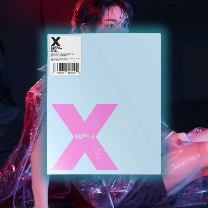 Офіційний кпоп альбом MONSTA X - The X (XX ver.), Монста х kpop Кіхьон Джухон Мінхьок
