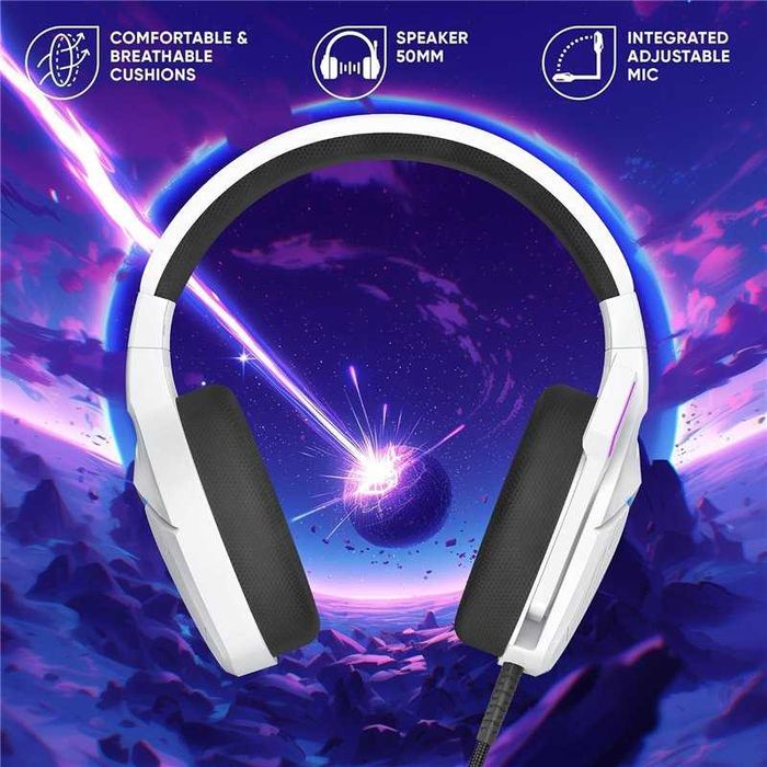 Meteor Gaming Headset - Frost White (Multiplatform)64171754650498121