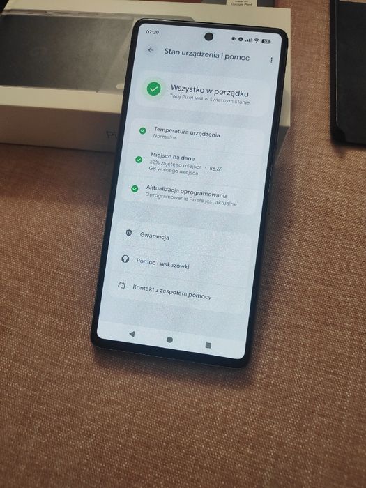 Jak Nowy Google Pixel 7 Obsidian