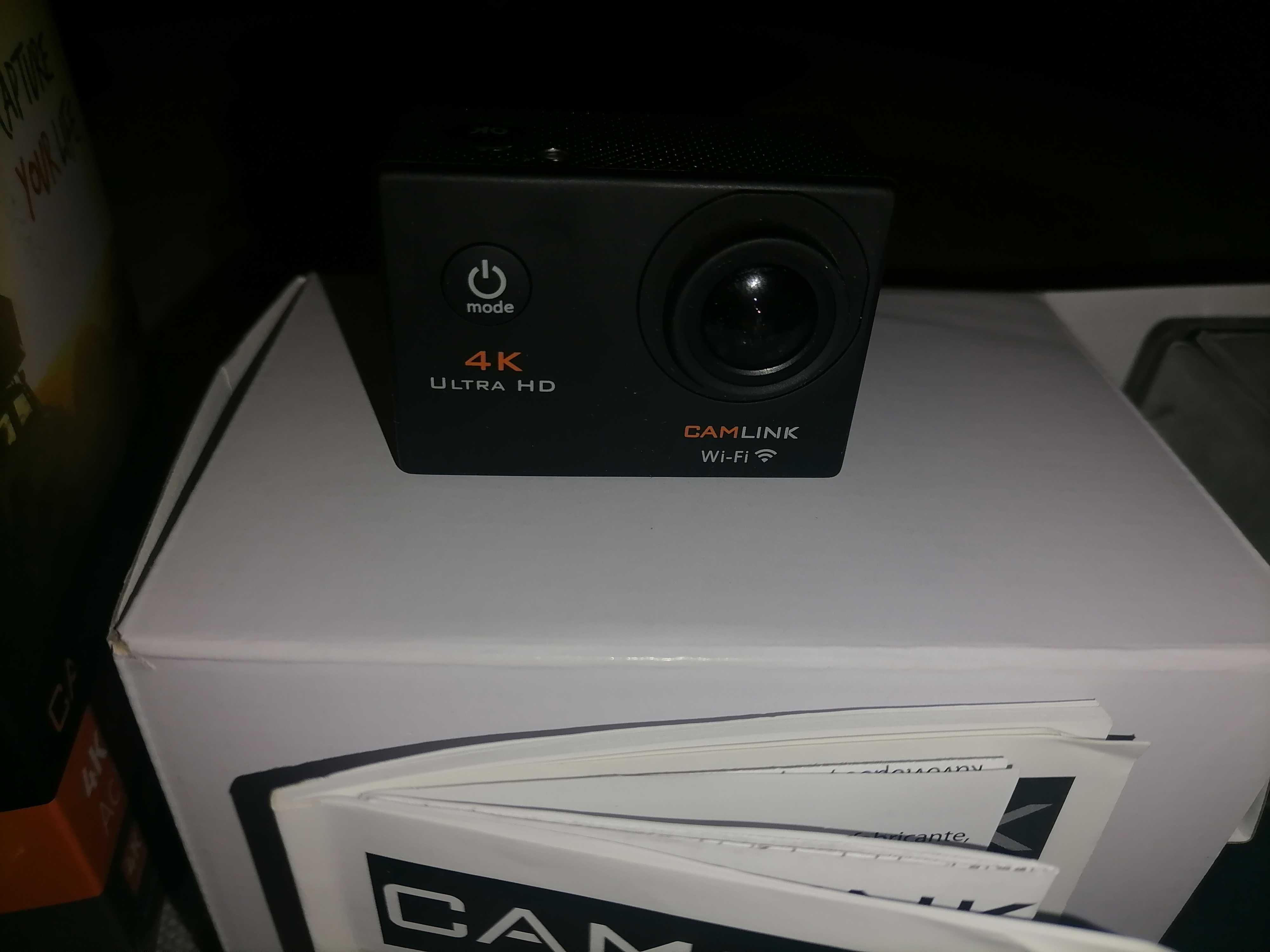 Camlink 4K and Wifi Action Cam
