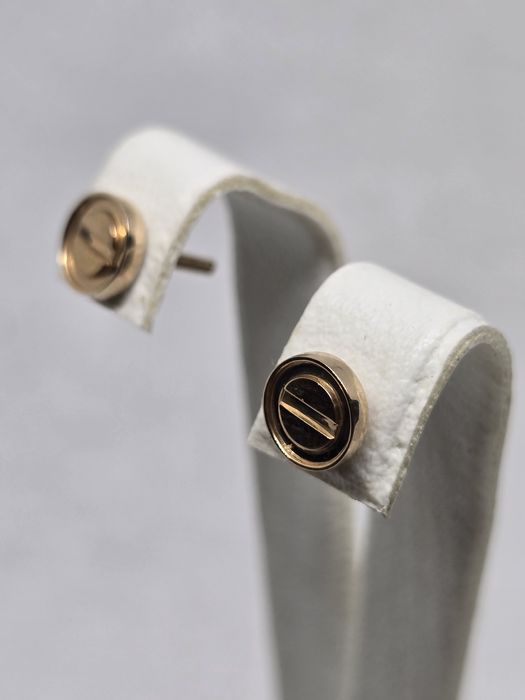 Сережки золоті, Cartier гвіздок. Сережки золотые "Гвоздь"