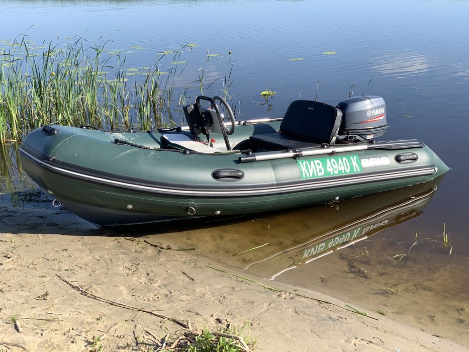 Лодка RIB Brig F 360+Yamaha 30+лафет: 3 999 $ - Моторний човен Пирятин ...