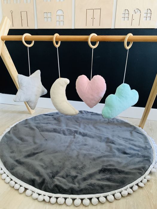 Baby gym siłownia dla dziecka mata zabawki