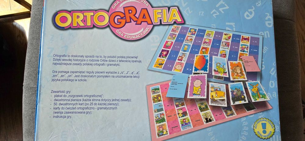Gra edukacyjna Ortografia