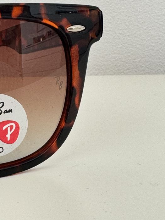 oculos ray ban castanhos