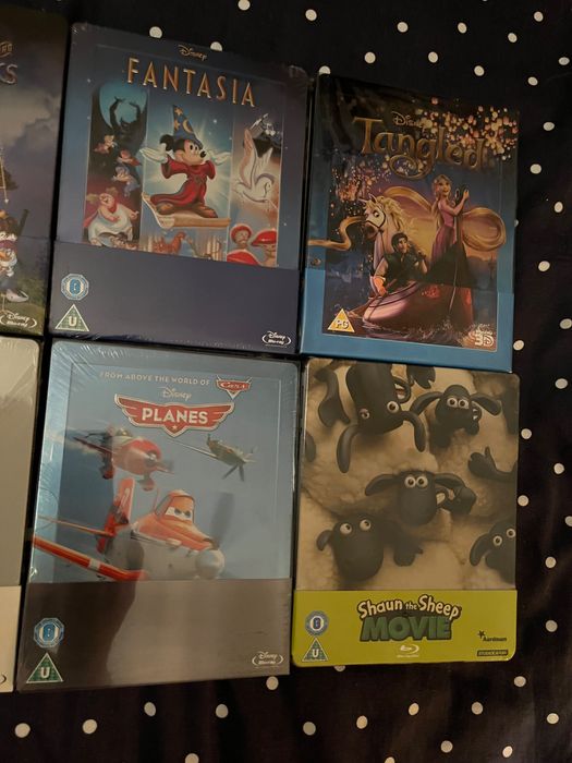 Blu-ray steelbook Clássicos Cinema Disney Hitchcock
