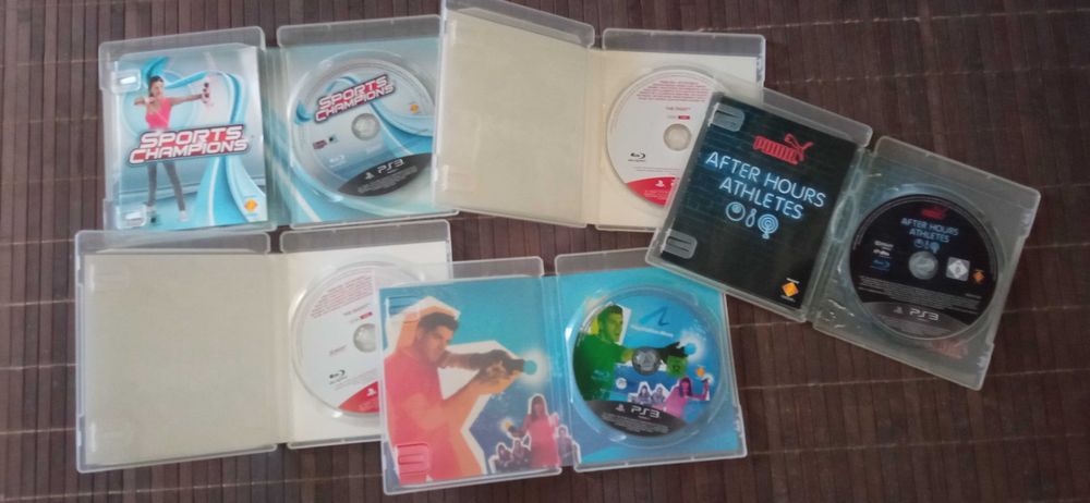 Comando Move + Câmera + 5 jogos para PS3