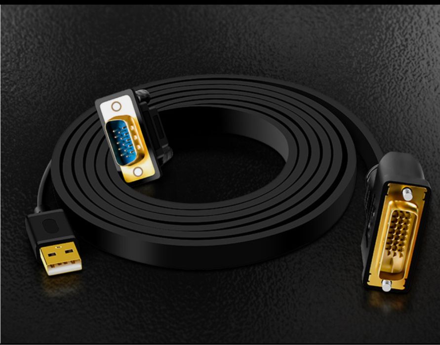 Кабель-переходник DVI на VGA адаптер Jinghua JH-Z133