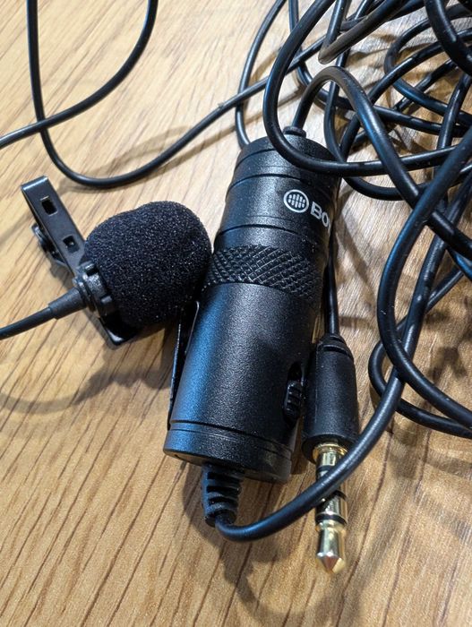 Mikrofon krawatowy BOYA BY-M1 - profesjonalny lavalier