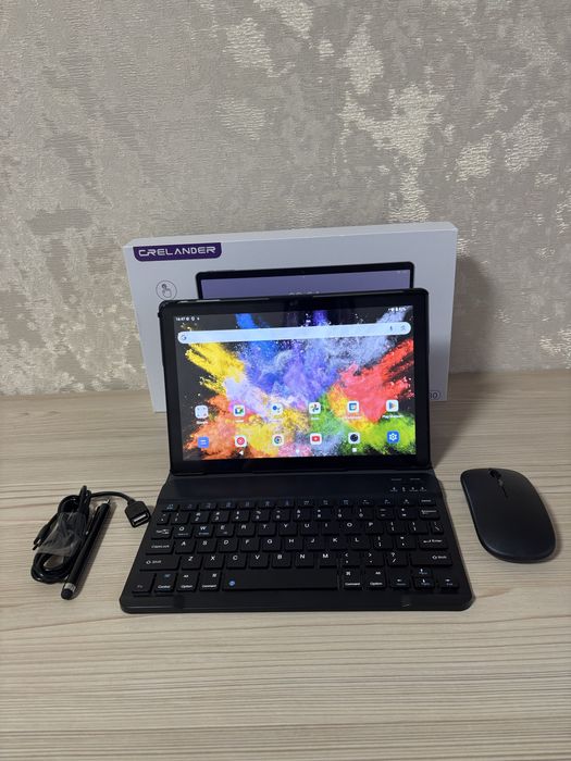 Новий планшет Crelander W30 12/128 GB, сірий, рожевий, блакитний