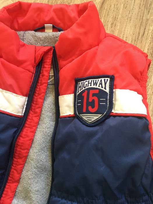 Ocieplacz bezrękawnik dziecięcy 86