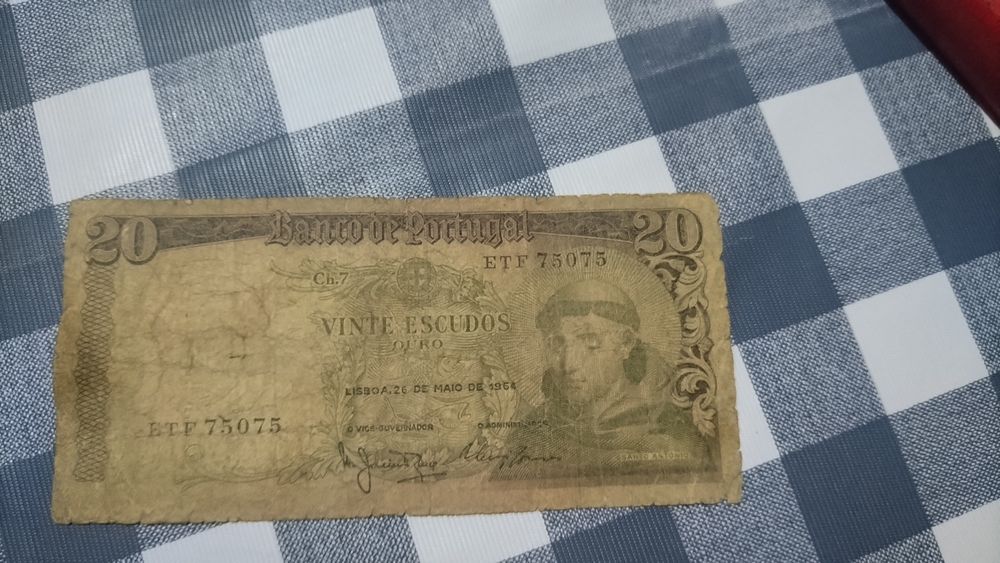 20 escudos st.antonio 1964