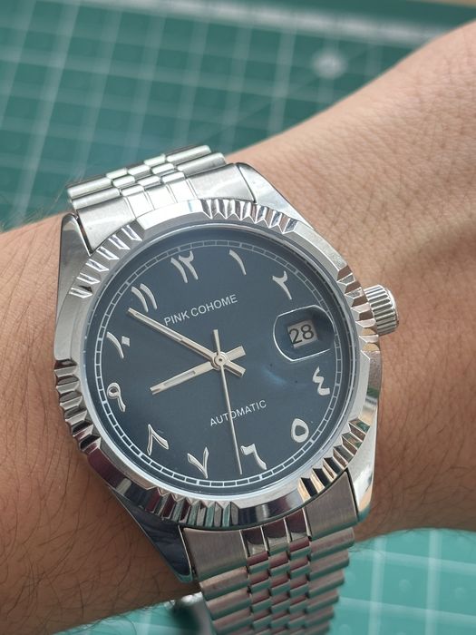 Relógio Automático Pink Cohome