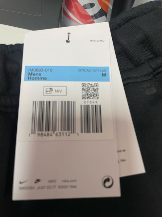 Шорти Nike Sportswear Tech Fleece IM0693-010 Оригінал Чоловічі Чорні Nike Tech Shorts