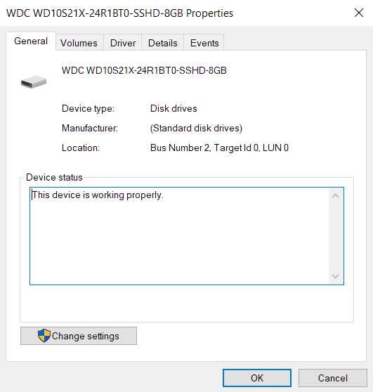 Western Digital WD10S21X-24R1BT0 - 1TB 5.4K RPM SATA 2.5"