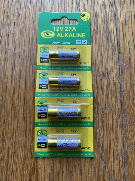 Pilha Alcalina 27A 12V - venda por unidade