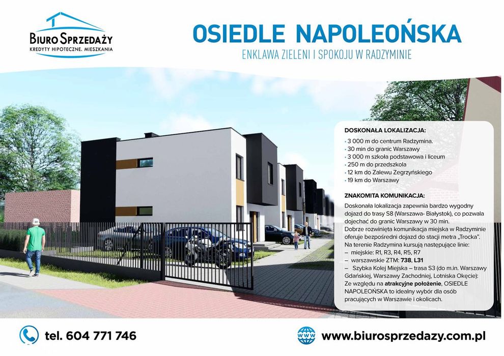 4 Pokoje+2Mp+Ogródek-Kredyt Bez Wkładu Własnego