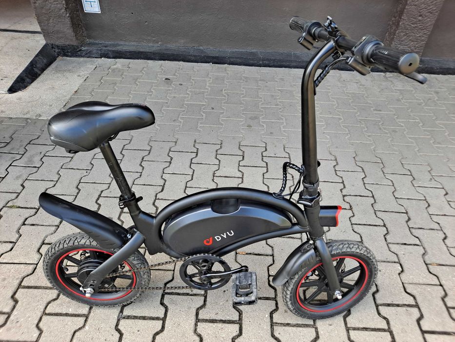 rower elektryczny DYU D3F na kołach 14 cali