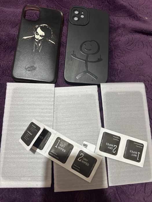 Чехлы и защитное стекло на iphone 11