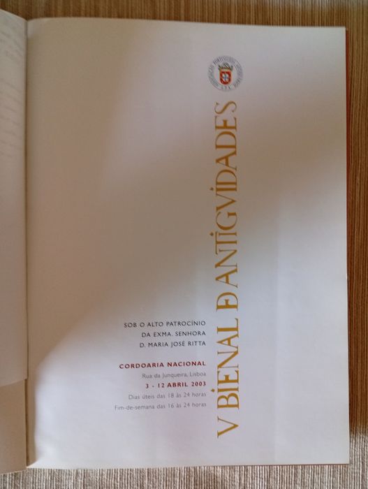 Catálogo V Bienal de Antiguidades Lisboa - Vasco de Gama (Raro)