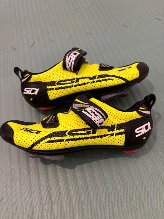 Sapatilhas Sidi Triathlon T-4 Carbon Comp - Tam: 45