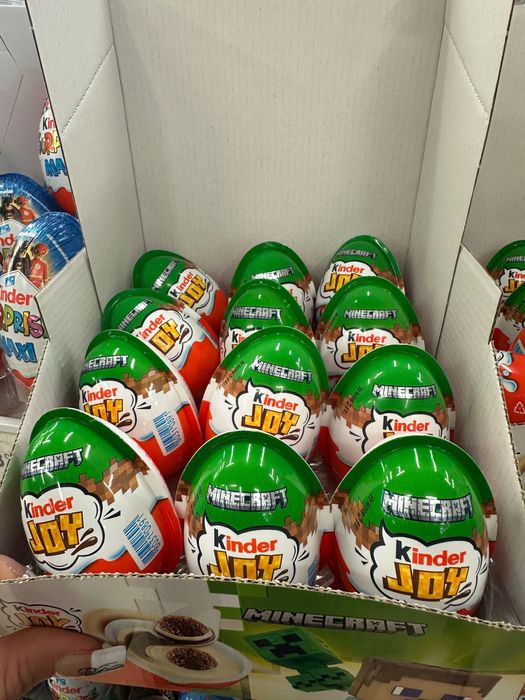 Kinder Joy Minecraft Майнкрафт Кіндер Джой