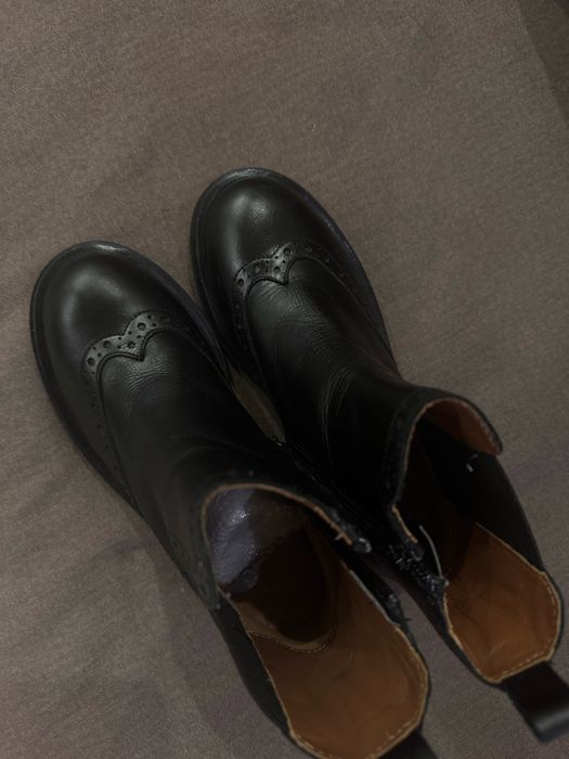 Продам ботинки кожа zara