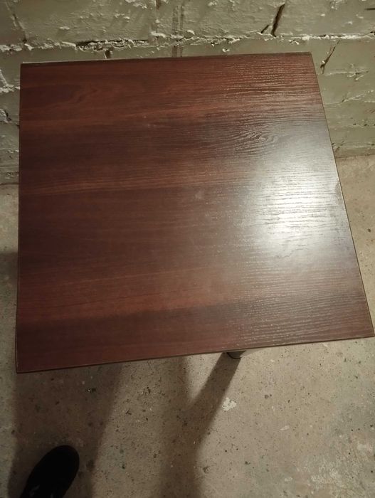 Stolik blat 50x50 cm venge