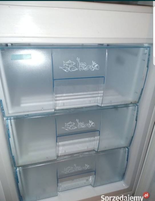 Lodówka z zamrażarką  BECO CSA 31021. Stan B.dobry