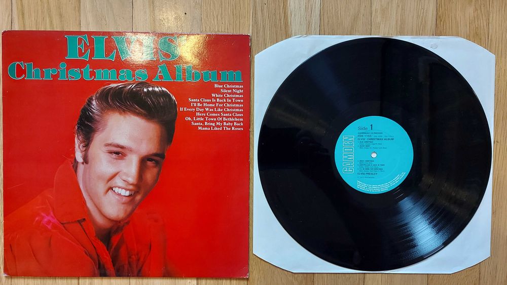 Elvis Presley ‎Elvis' Christmas Album UK (EX-/VG+) Rabka