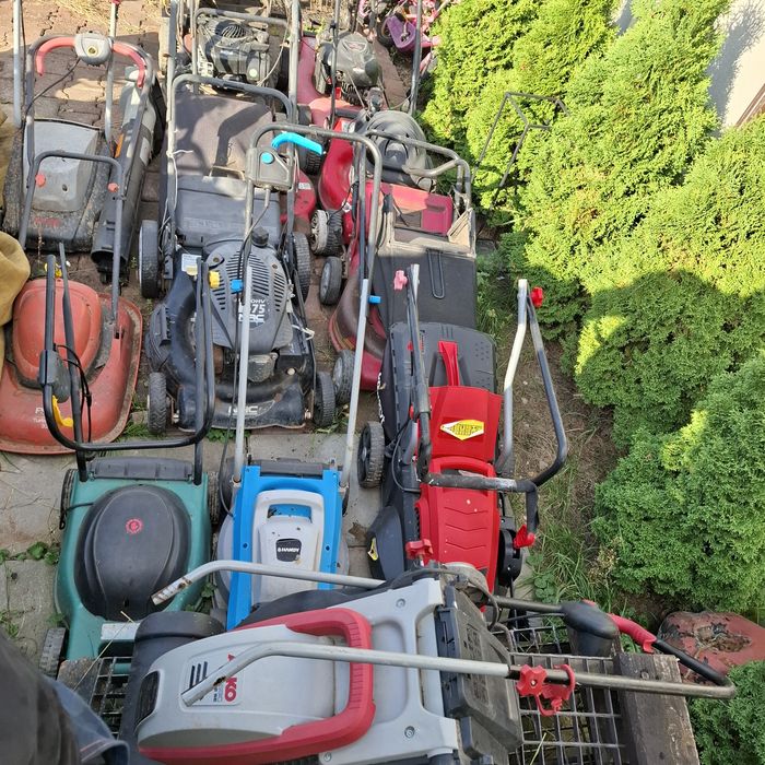 Kosiarka do trawy elektryczne  i spalinowa
