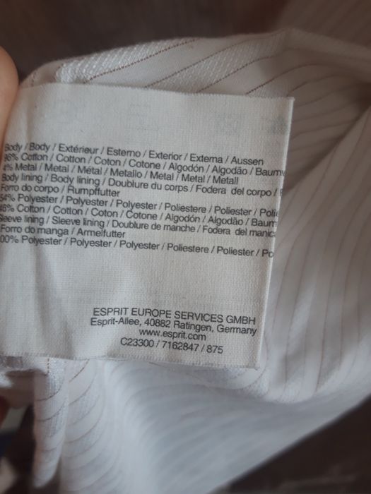 Casaco Bege marca Esprit