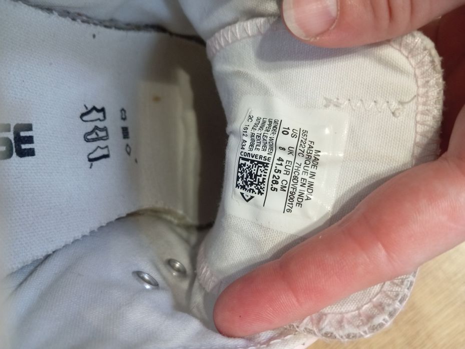Converse 41-42 шкіряні кеди. жіночі кеди. рожеві кеди
