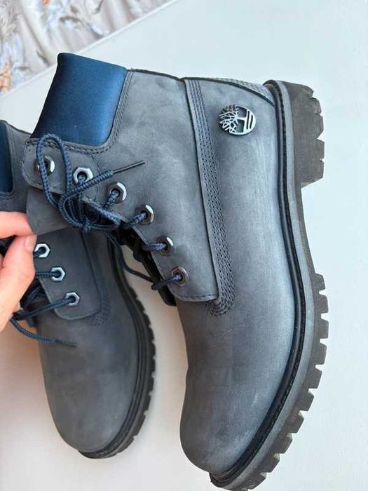 Trapery botki skórzane Timberland r 38