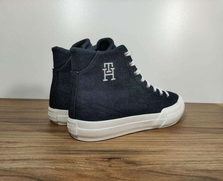 Buty Tommy Hilfiger sneakersy męskie bawełniane r. 41 26cm