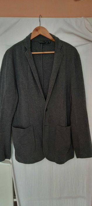 Sweter marynarka LIVERGY szary rozmiar L