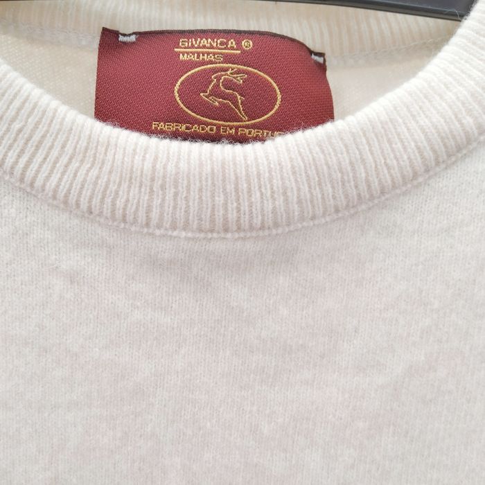 Camisola 80% lã branca