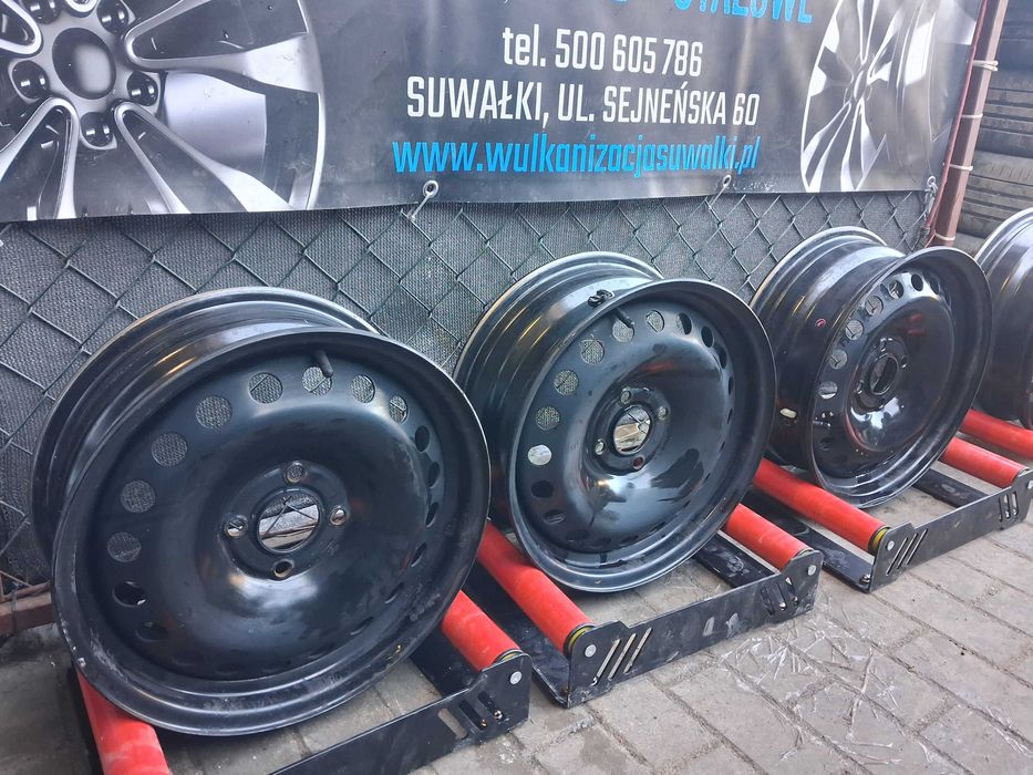 4x felgi R16 4x108 Ford Ka Fusion Ecosport Connect + TPMS