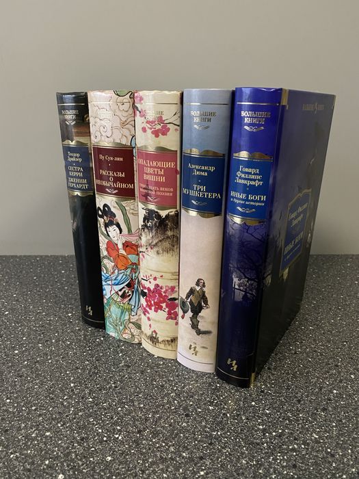 Продам набор художественных книг БОЛЬШИЕ КНИГИ  (10 шт.)