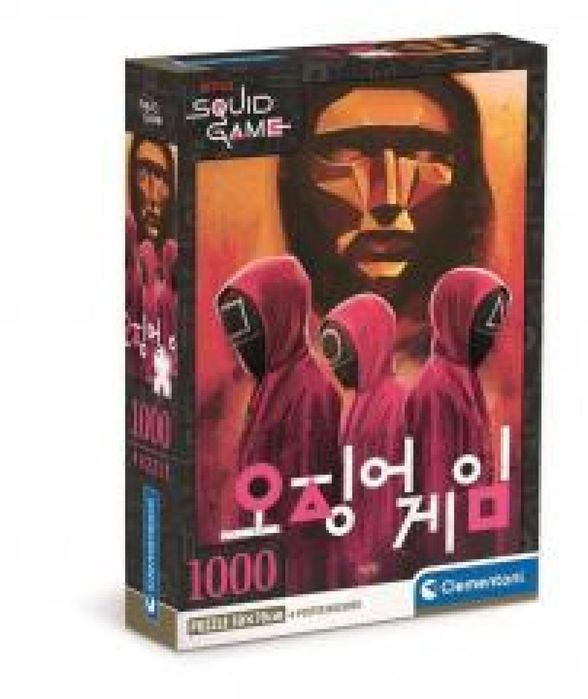 Puzzle 1000 Compact Netflix Squid Game pudełko,210x282 mm