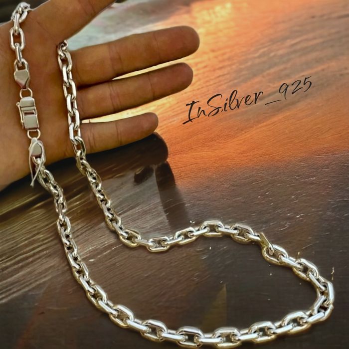 Срібний ланцюжок 100г чоловічий, мужская серебряная цепочка 925